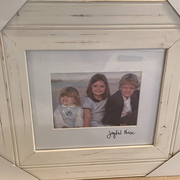 Face to Face Holiday Photo Frame - Joyful Noise/NWT - Picture 3 of 12